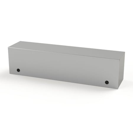 Saginaw Control & Engineering 1/4 Turn Latch Electrical Enclosures, 9 in H, 8 in D, 36 in W, NEMA 1, Carbon Steel SCE-L9N368LP
